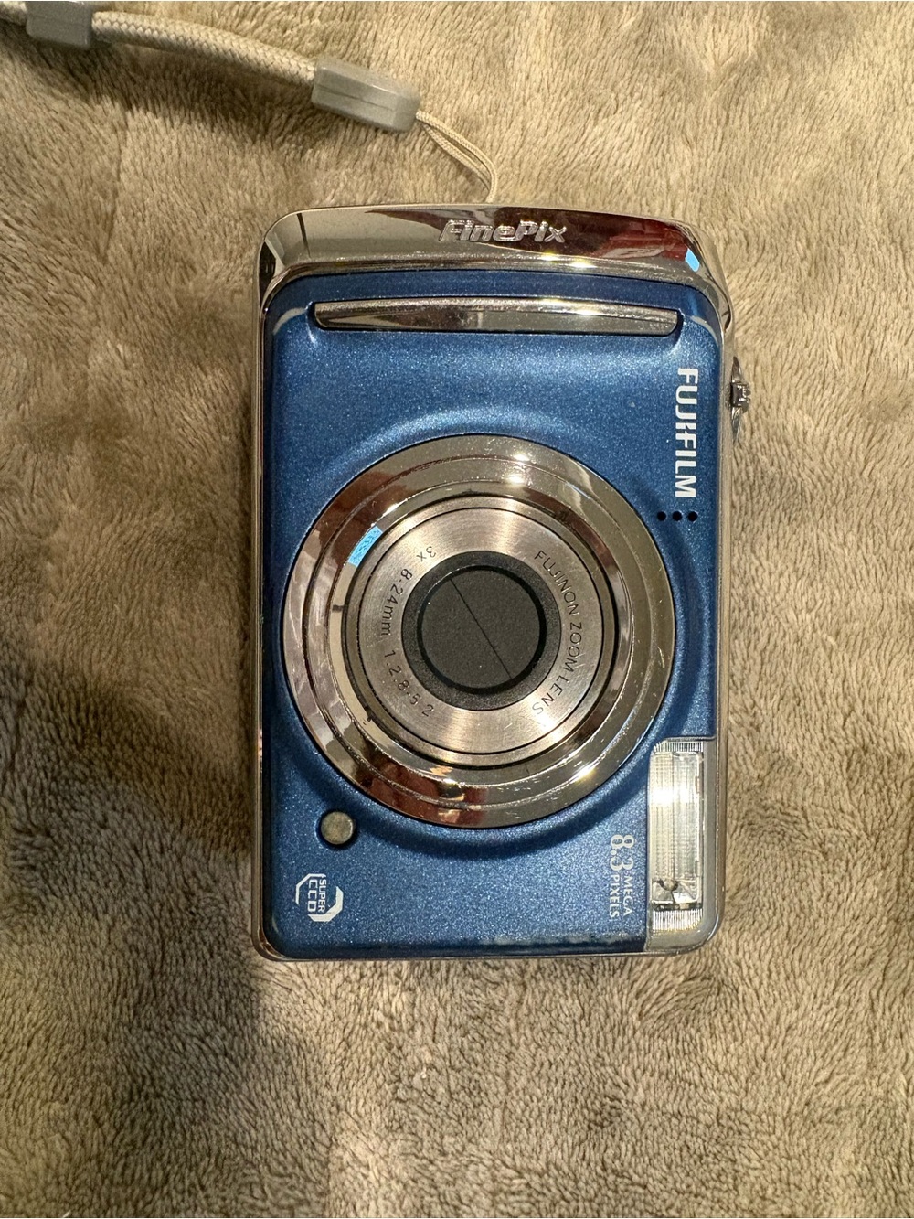 Fujifilm FinePix Compact Digital Camera - Metallic Blue